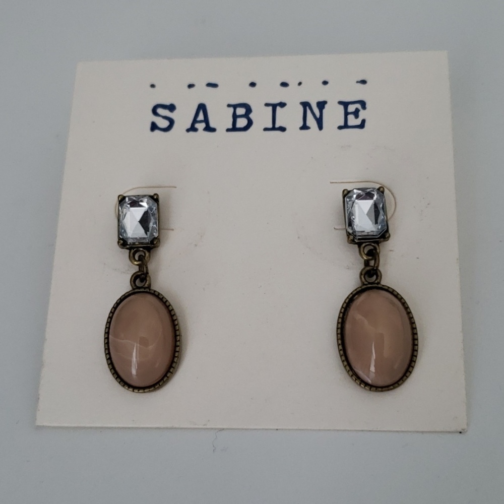 Drop earrings